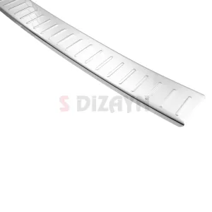 S-Dizayn VW Passat B6 Sedan Krom Arka Tampon Eşiği 2005-2012 - Görsel 4