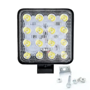 Çalışma lamba 16led 10,5 x 10,5 cm 12-60v adet/ LASS308 thumb 3