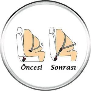 Emniyet Kemer Uzatıcı Çocuk Koltuğu Hamile ve Şişmanlara Uygundur thumb 5