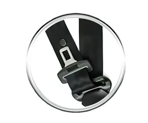 Oto Emniyet Kemeri Mavi 3 Nokta Otomatik Demir Kollu 1 Takım 2 Adet thumb 4
