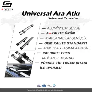 S-Dizayn Universal Standart Model Ara Atkı 135 Cm thumb 5