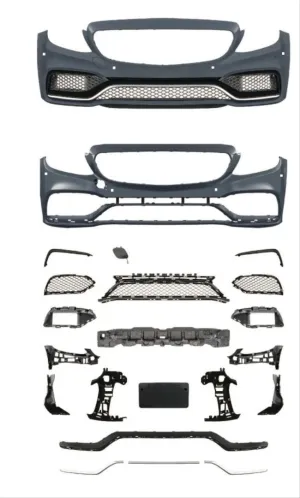 Çamkıran uyumlu W205 C Serisi İçin C63 Görünüm Ön Tampon Panjur (Silver Trim)-Gtr Panjur İle modelleri Oto Aksesuar Shop'de. Kaliteli malzeme, hızlı kargo ve