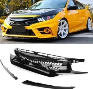 Honda Civic 2015-2021 (FC5) uyumlu Ön Panjur Fc5/Fk7 (2015-2021) modelleri Oto Aksesuar Shop'de. Kaliteli malzeme, hızlı kargo ve güvenli alışverişle hemen