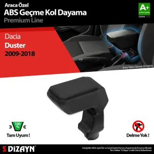 S-Dizayn Dacia Duster Kol Dayama Kolçak Geçmeli ABS Siyah 2009-2018						                Araca &Ouml;zel Ge&ccedil;me Kol&ccedil;ak&bull; &Uuml;r&uuml;n herhang