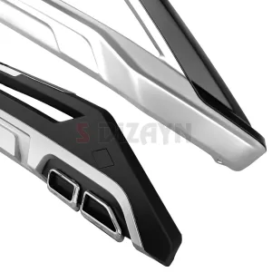 S-Dizayn Hyundai Tucson Ön ve Arka Tampon Koruma Difüzör Seti 2021 Üzeri A+ Kalite thumb 4