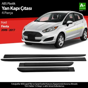 Ford Fiesta 2008-2017 (Mk6) uyumlu ABS Plastik Yan Kapı Koruma Çıtası 2009-2017 A+ Kalite modelleri Oto Aksesuar Shop'de. Kaliteli malzeme, hızlı kargo ve