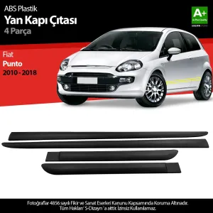 Fiat Punto 2010-2018 (199) uyumlu ABS Plastik Yan Kapı Koruma Çıtası 2010-2018 A+ Kalite modelleri Oto Aksesuar Shop'de. Kaliteli malzeme, hızlı kargo ve