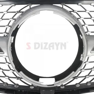 S-Dizayn Mercedes GLC X253 Ön Panjur Krom Diamond Model 2015-2019 thumb 5