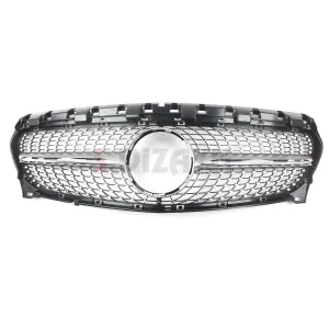 S-Dizayn Mercedes CLA180 W117 Ön Panjur Krom Diamond Model 2014-2019 - Görsel 3