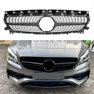 s-dizayn uyumlu Mercedes CLA180 W117 Ön Panjur Parlak Siyah Piano Black Diamond Model 2014-2019 modelleri Oto Aksesuar Shop'de. Kaliteli malzeme, hızlı kargo