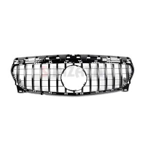 S-Dizayn Mercedes CLA180 W117 Ön Panjur Parlak Siyah Piano Black GTR Model 2014-2019 thumb 3