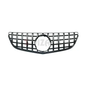 S-Dizayn Mercedes E-Class W207 Ön Panjur Parlak Siyah Piano Black GTR Model 2010-2013 thumb 3