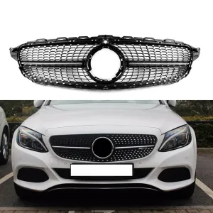 s-dizayn uyumlu Mercedes C-Class W205 Ön Panjur Parlak Siyah Piano Black Diamond Model 2019 Üzeri modelleri Oto Aksesuar Shop'de. Kaliteli malzeme, hızlı kargo