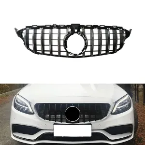 s-dizayn uyumlu Mercedes C-Class W205 Ön Panjur Parlak Siyah Piano Black GTR Model 2019 Üzeri modelleri Oto Aksesuar Shop'de. Kaliteli malzeme, hızlı kargo ve