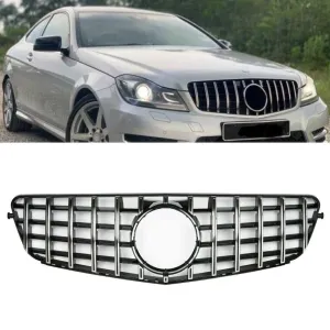 s-dizayn uyumlu Mercedes C-ClassW204 Ön Panjur Parlak Siyah Çerçeveli Krom AMG Model 2007-2014 modelleri Oto Aksesuar Shop'de. Kaliteli malzeme, hızlı kargo ve