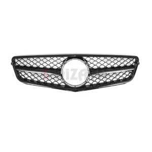 S-Dizayn Mercedes C-Class W204 Ön Panjur Parlak Siyah Piano Black AMG Model 2007-2014 - Görsel 3