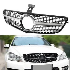 s-dizayn uyumlu Mercedes C-Class W204 Ön Panjur Krom Diamond Model 2007-2014 modelleri Oto Aksesuar Shop'de. Kaliteli malzeme, hızlı kargo ve güvenli