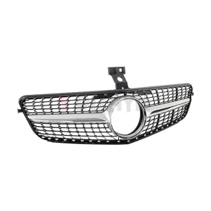 S-Dizayn Mercedes C-Class W204 Ön Panjur Krom Diamond Model 2007-2014 - Görsel 4