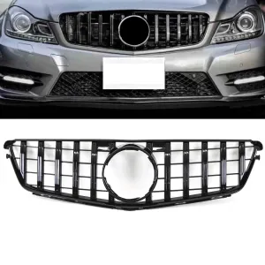 s-dizayn uyumlu Mercedes C-Class W204 Ön Panjur Parlak Siyah Piano Black GTR Model 2007-2014 modelleri Oto Aksesuar Shop'de. Kaliteli malzeme, hızlı kargo ve