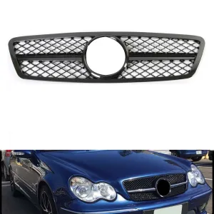 s-dizayn uyumlu Mercedes C-Class W203 Ön Panjur Parlak Siyah Krom AMG Model 2001-2007 modelleri Oto Aksesuar Shop'de. Kaliteli malzeme, hızlı kargo ve güvenli