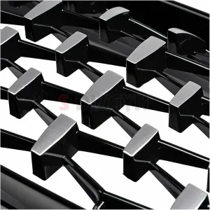 S-Dizayn Bmw X5 F15/F16 Ön Panjur Böbrek Parlak Siyah Piano Black Diamond Model 2014-2016 thumb 5