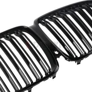 S-Dizayn Bmw X5 G05 Ön Panjur Böbrek Parlak Siyah Piano Black Düz Model 2018 Üzeri thumb 4