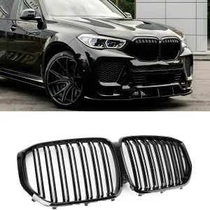 BMW X5 2018-Günümüz (G05) uyumlu G05 Ön Panjur Böbrek Parlak Siyah Piano Black M Model 2018 Üzeri modelleri Oto Aksesuar Shop'de. Kaliteli malzeme, hızlı kargo
