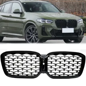 BMW X4 2018-Günümüz (G02) uyumlu G02 Ön Panjur Böbrek Parlak Siyah Piano Black Diamond Model 2018 Üzeri modelleri Oto Aksesuar Shop'de. Kaliteli malzeme, hızlı