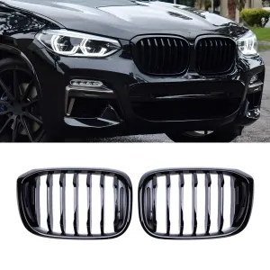 BMW X4 2018-Günümüz (G02) uyumlu G02 Ön Panjur Böbrek Parlak Siyah Piano Black Düz Model 2018 Üzeri modelleri Oto Aksesuar Shop'de. Kaliteli malzeme, hızlı