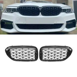 BMW 5 Serisi 2017-2023 (G30) uyumlu G30/G38 Ön Panjur Böbrek Parlak Siyah Piano Black Diamond Model 2017 Üzeri modelleri Oto Aksesuar Shop'de. Kaliteli