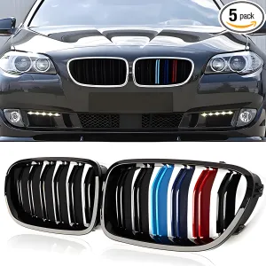 BMW 5 Serisi 1995-2004 (E39) uyumlu E39 Ön Panjur Böbrek Parlak Siyah Piano Black M Renkli M5 Model 1996-2003 modelleri Oto Aksesuar Shop'de. Kaliteli malzeme,