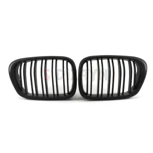 S-Dizayn Bmw 5 Serisi E39 Ön Panjur Böbrek Parlak Siyah Piano Black M5 Model 1996-2003 - Görsel 4