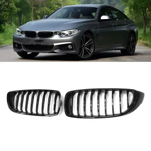 BMW 4 Serisi 2013-2020 (F32) uyumlu F32/F33/F36 Ön Panjur Böbrek Parlak Siyah Piano Black Düz Model 2012-2017 modelleri Oto Aksesuar Shop'de. Kaliteli malzeme,