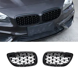 BMW 3 Serisi 1997-2006 (E46) uyumlu E46 Ön Panjur Böbrek Parlak Siyah Piano Black Diamond Model 2002-2005 modelleri Oto Aksesuar Shop'de. Kaliteli malzeme,