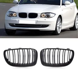 BMW 1 Serisi 2004-2011 (E81) uyumlu E81/E87 Ön Panjur Böbrek Mat Siyah M1 Model 2008-2012 modelleri Oto Aksesuar Shop'de. Kaliteli malzeme, hızlı kargo ve