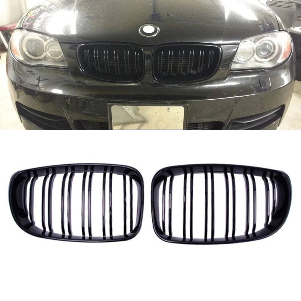 Drs Tuning Bmw 1 Serisi E81/E87 Ön Panjur Böbrek Parlak Siyah Piano Black M1 Model 2008-2012