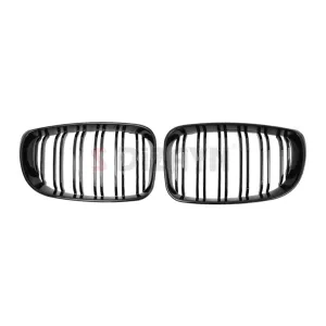 S-Dizayn Bmw 1 Serisi E81/E87 Ön Panjur Böbrek Parlak Siyah Piano Black M1 Model 2008-2012 - Görsel 3