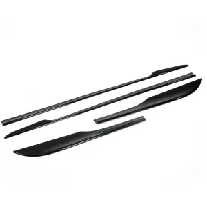 S-Dizayn Honda Civic FC5 ABS Plastik Yan Kapı Çıtası Parlak Siyah 4 Prç. 2016-2021 A+Kalite thumb 5
