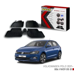 Volkswagen Polo Aw Makyajlı 2021 Sonrası 3D Paspas