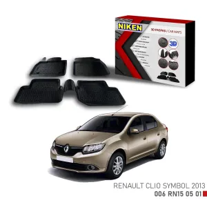 Renault Clio Symbol için Uyumlu 2013 3D PaspasDRS Tuning kalitesiyle tanışın! Özel olarak Renault  model araçlar için üretilen bu ürün, otomobilinizin hatlarına