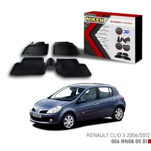 Renault Clio 3 için Uyumlu 2006-2012 3D PaspasDRS Tuning kalitesiyle tanışın! Özel olarak Renault  model araçlar için üretilen bu ürün, otomobilinizin hatlarına