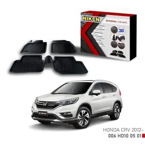 Honda Cr-V Rm 2011-2016 -2012 Için Uyumlu 3D Paspas