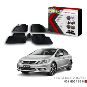 Honda Civic 2007-2012 için Uyumlu 3D PaspasDRS Tuning kalitesiyle tanışın! Özel olarak Honda  model araçlar için üretilen bu ürün, otomobilinizin hatlarına spor