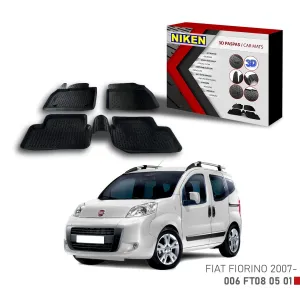 Fiat Fiorino Type 225 -2007 Için Uyumlu 3D Paspas