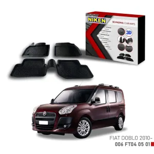 Fiat Doblo 263 -2010 Için Uyumlu 3D Paspas