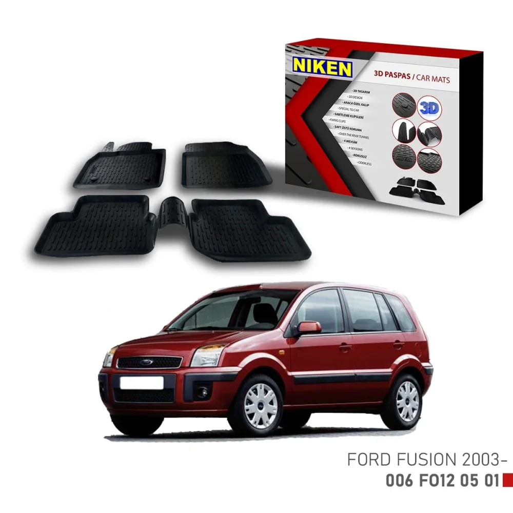 Fusion -2003 için Uyumlu 3D Paspas