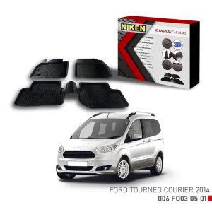 Ford Tourneo Courier B460 Için Uyumlu 2014 3D Paspas