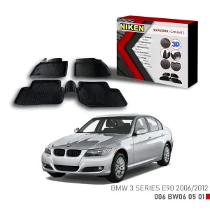 Bmw 3 Serisi 2006-2012 (E90) Series Için Uyumlu E90 - 3D Paspas