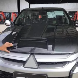 Mitsubishi L200 Kaput Koruyucu Scoop 2019 sonrası SINIRLI STOKLARDA - Görsel 3