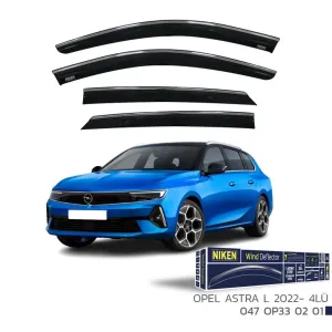 Opel Astra Uyumlu L Kromlu Cam Rüzgarlığı -2022 Niken ParçaDRS Tuning kalitesiyle tanışın! Özel olarak Opel  model araçlar için üretilen bu ürün, otomobilinizin